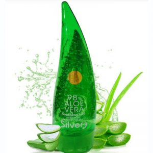 ژل آبرسان پوست سیلور عصاره آلوورا