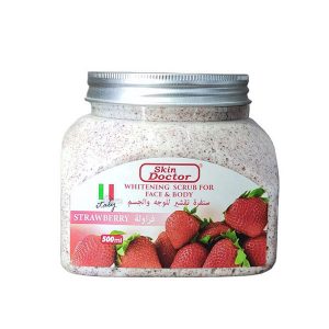 اسکراب توت فرنگی صورت و بدن دکتر اسکین Skin Doctor