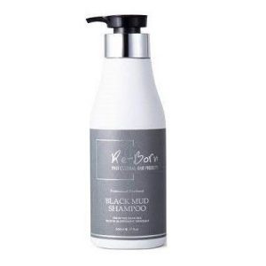 شامپو گِل سیاه ریبورن 500 میلی لیتر