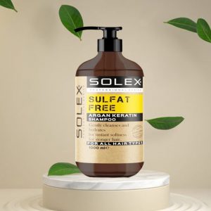 شامپو آرگان بدون سولفات سولکس SOLEX