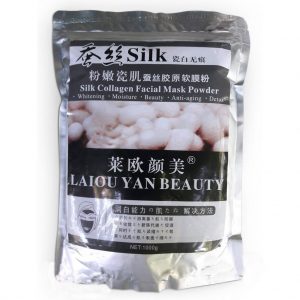 ماسک پودری پیله ابریشم laiou yan beauty